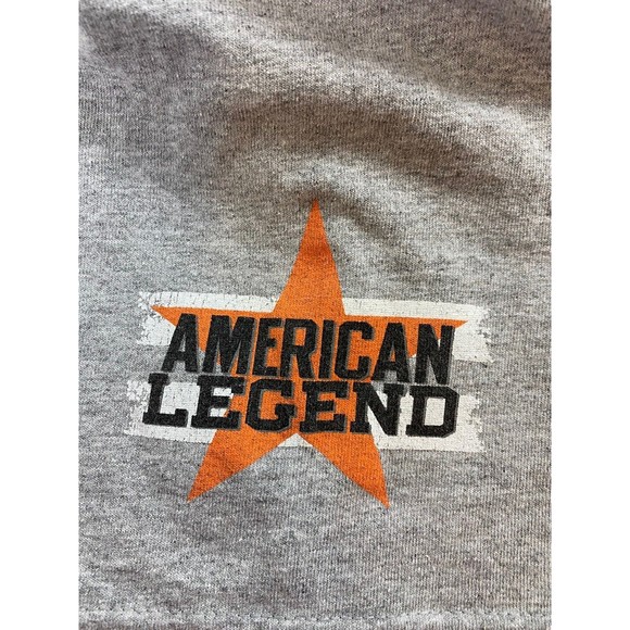 Vintage Harley‎ Davidson T Shirt Adult 2XLarge Gray Orange Appalachian PA Biker - Picture 5 of 11
